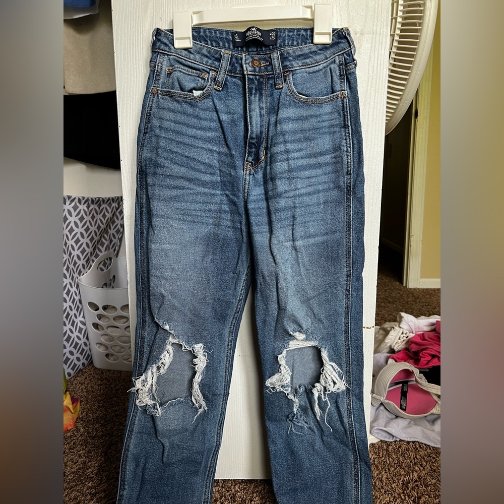 Hollister mom jeans